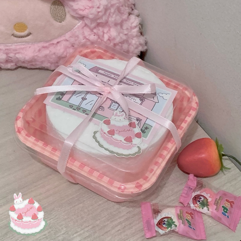

[CUSTOM] Mini Fake Cake | birthday gift box