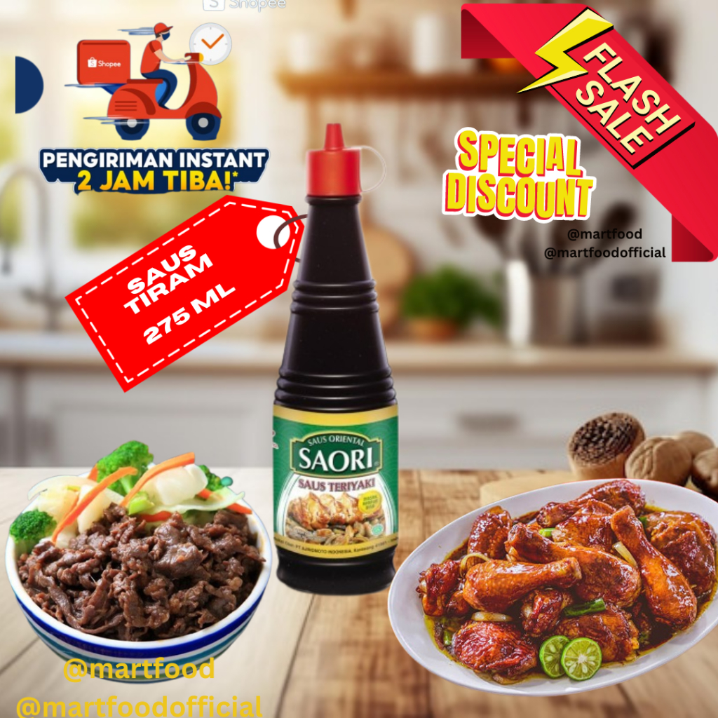 

Saori Saus Teriyaki 275 ml