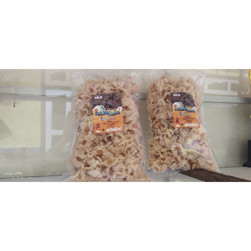 

Kerupuk Telur Asin Matang 250 Gram