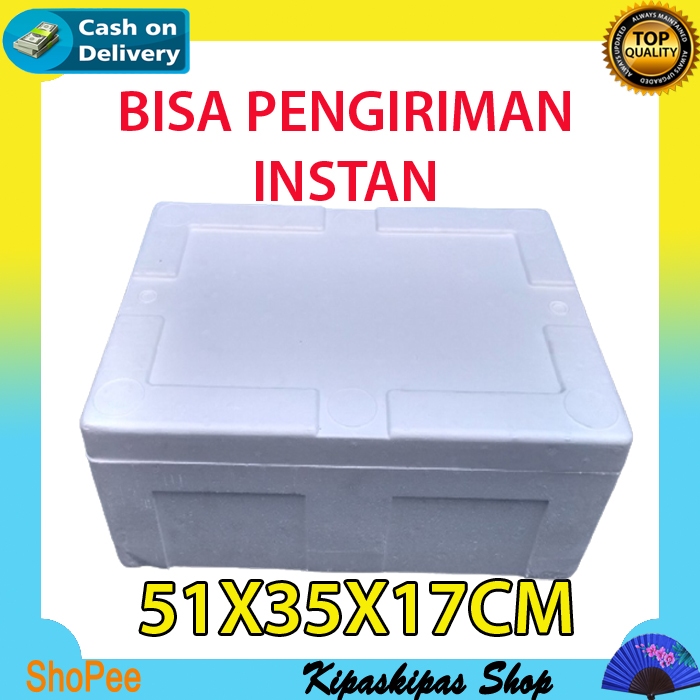 Box Styrofoam Ukuran Besar Kotak Es Gabus Sterofoam Ukuran Lebar Untuk Frozen Food
