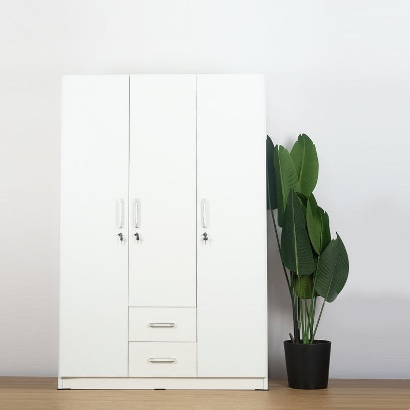 Lemari UPVC - Lemari Penyimpanan Pakaian Bahan UPVC Kuat Kokoh Awet dan Tahan Lama