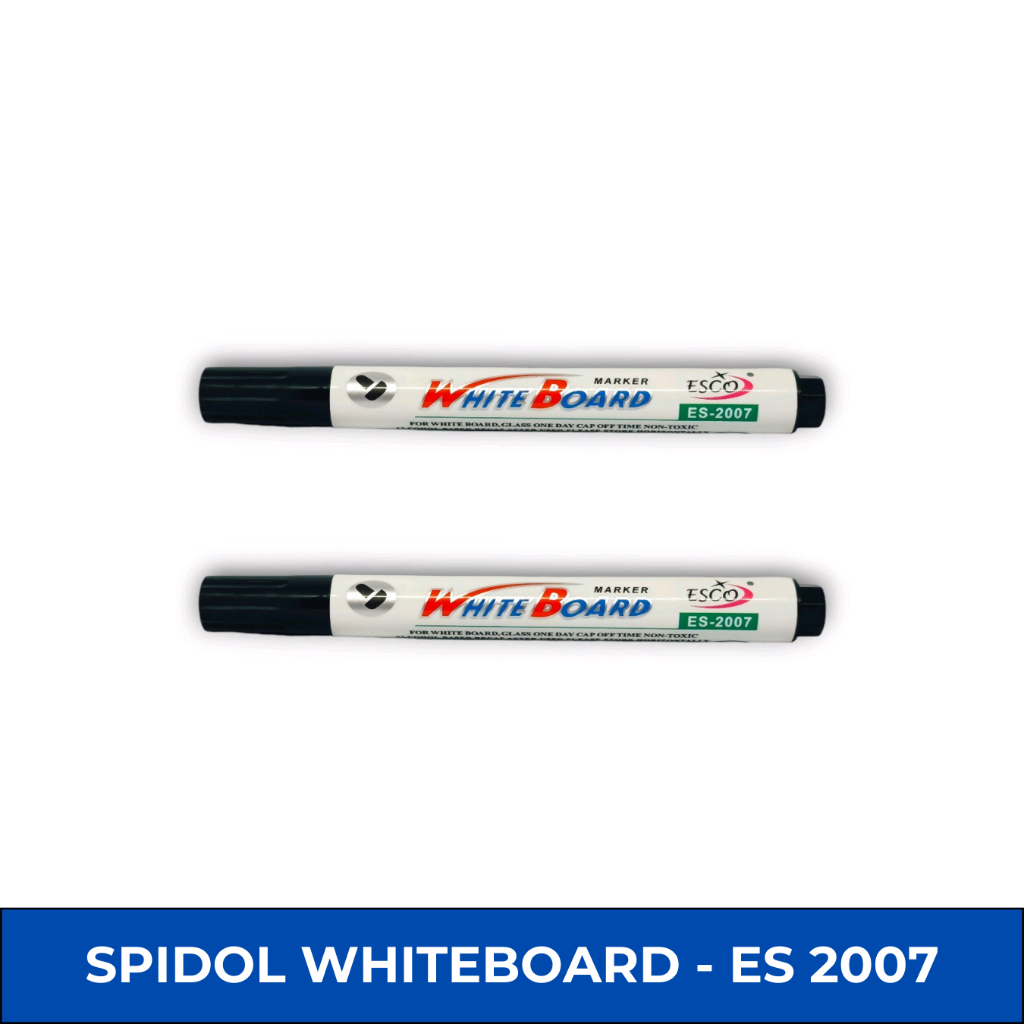

Spidol Hitam Whiteboard Papan Tulis Bisa Dihapus ESCO ES 2007