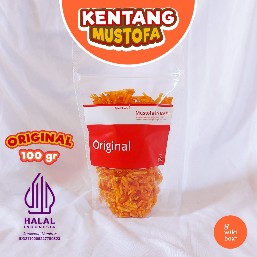 

Kentang Mustofa 100 gr Kemasan Ziplock