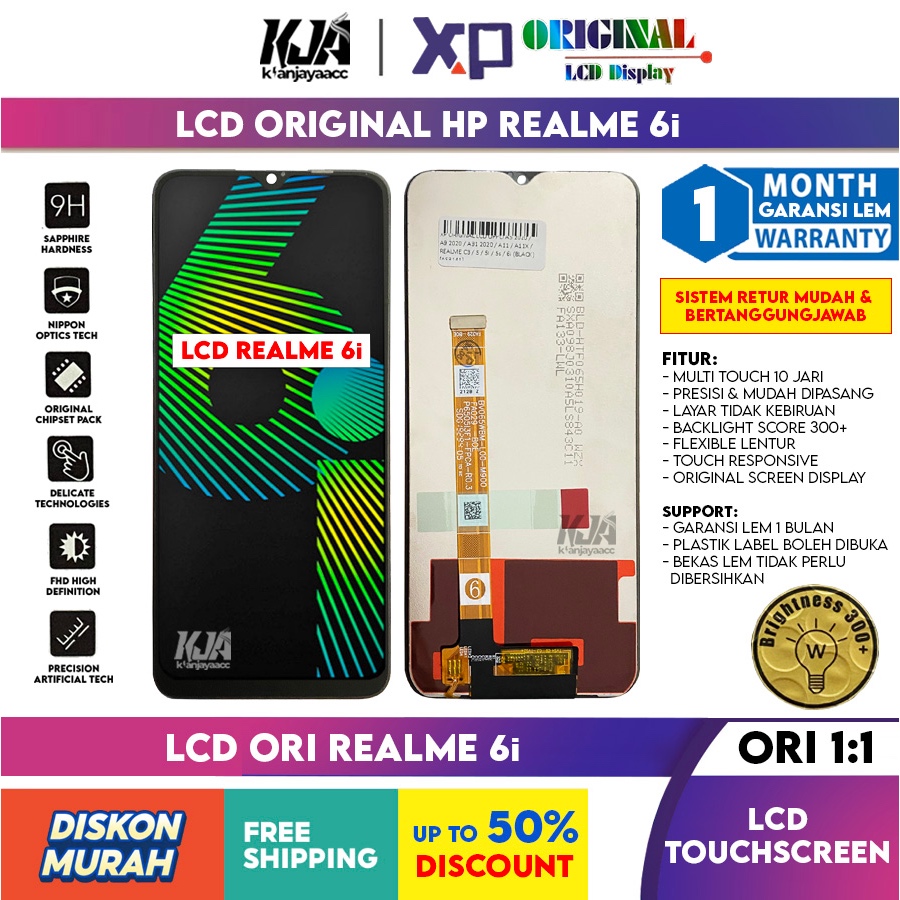 ❤️ LCD Original ❤️ Realme 6i / RMX2040 LCD Touchscreen Hp ORI