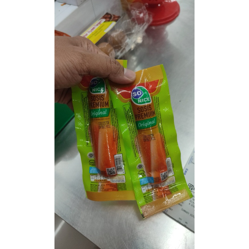 

sosis so nice langsung makan