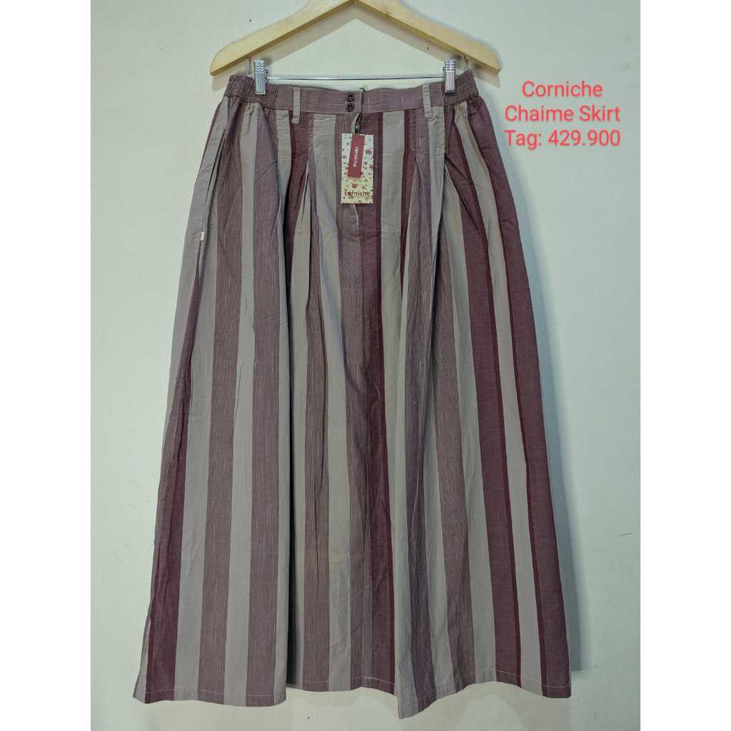 Corniche Chaime Skirt Rok Pakaian Wanita Original XL