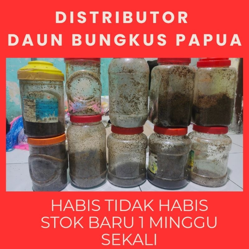 DAUN BUNGKUS PAPUA ASLI RAMUAN HERBAL PAPUA