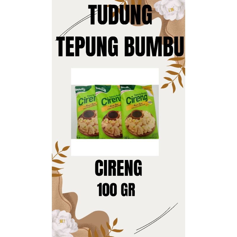 

TUDUNG tepung bumbu cireng 100gr