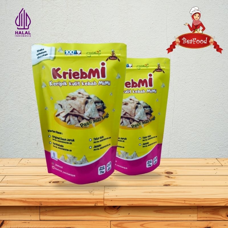 

Keripik kulit kebab (KriebMi)75gr