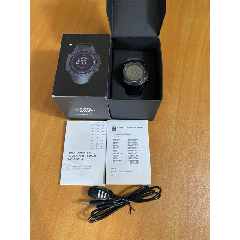 Jam Tangan Suunto ambit 3 peak Second original