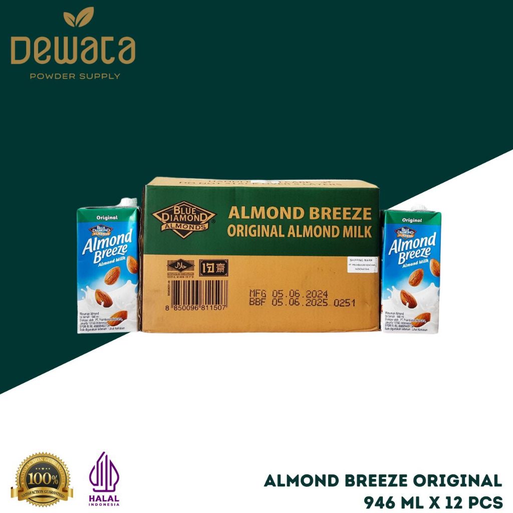 

Almond Breeze Milk Original 946 ml ( 1 Dus x 12 Pcs )