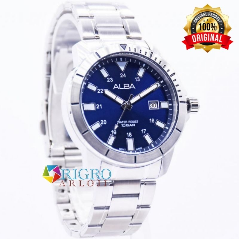 Alba AS9R97X1 Jam Tangan Pria Original Garansi resmi 1 Tahun