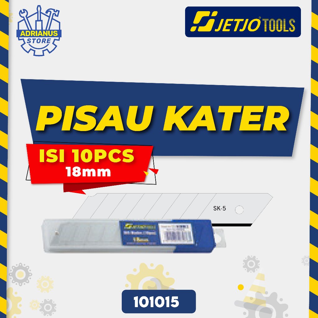 

Isi Pisau Kater/Cutter 18mm isi 10PCS ( 101015)