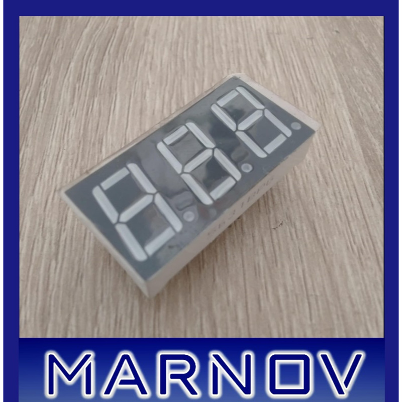 7 Segment Common Anode 3 Digit 7Seg Seg CA