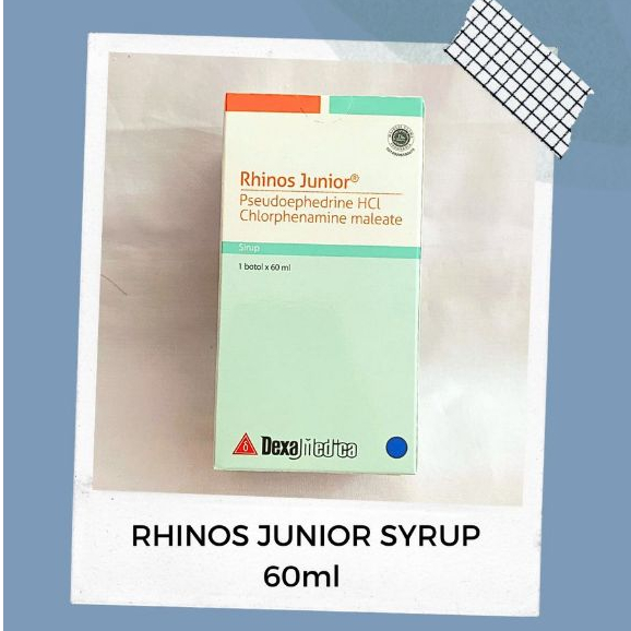 RHINOS JUNIOR SYRUP 60 ML