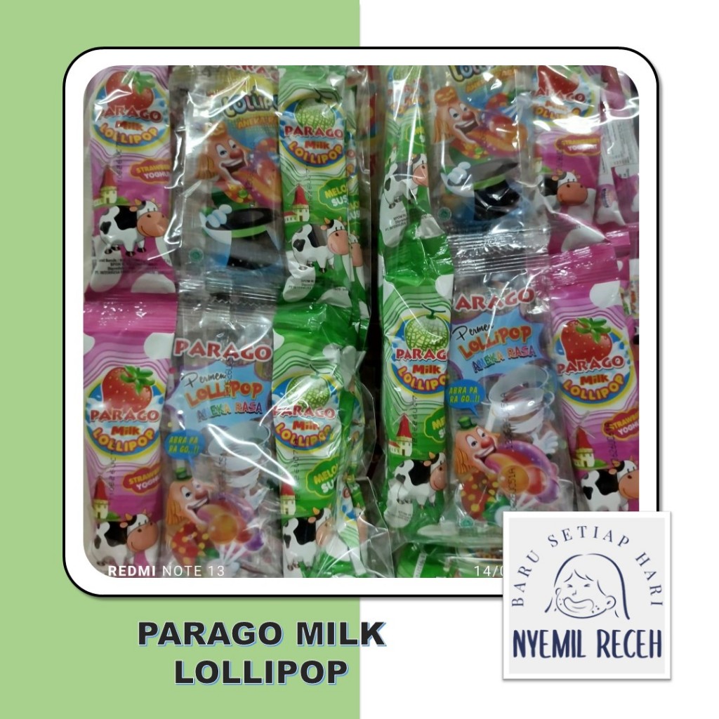 

Parago Milk Lollipop Isi 7,5gr X 30pcs
