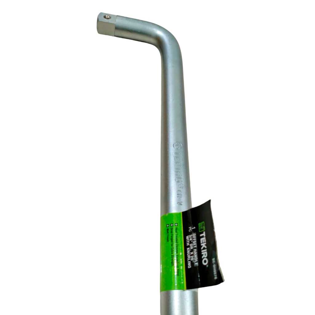 TEKIRO OFFSET HANDLE GAGANG KUNCI SOK L 3/4" X 20 Inch STANG MATA SOCK /GAGANG SHOCK L 3/4X20"