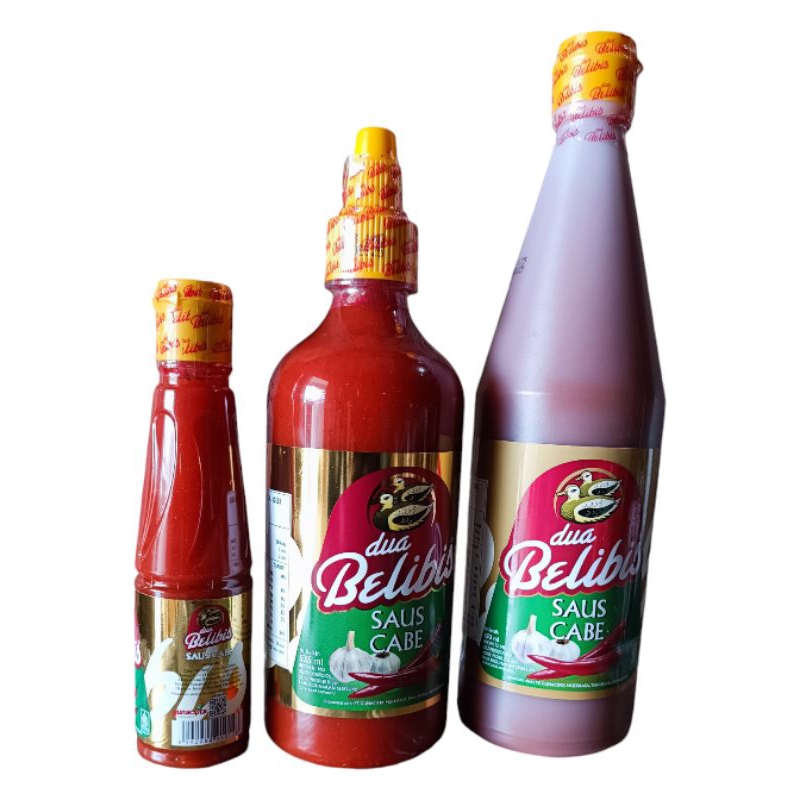 

belibis botol..saos dua belibis cabe botol pedas premium kemasan 650ml//535ml//135ml