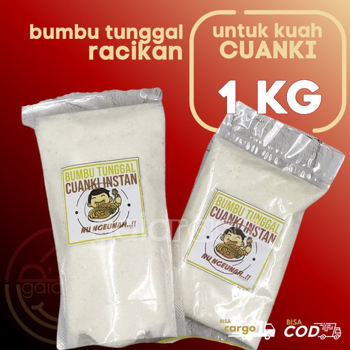 

GROSIRAN - 1KG BUMBU TUNGGAL kuah CUANKI 4x250gr by GaiaRasa