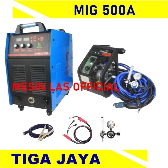Mesin Las MIG 500 A Trafo Las Inverter CO2 MIG 500 A Tiga Jaya