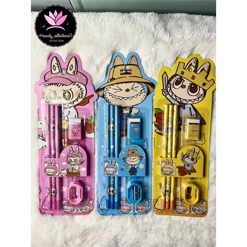 

Set pensil labubu