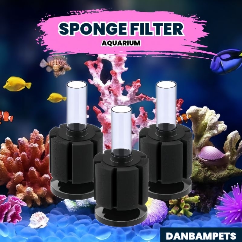 Sponge filter aquarium / Bio foam filtrasi aquarium