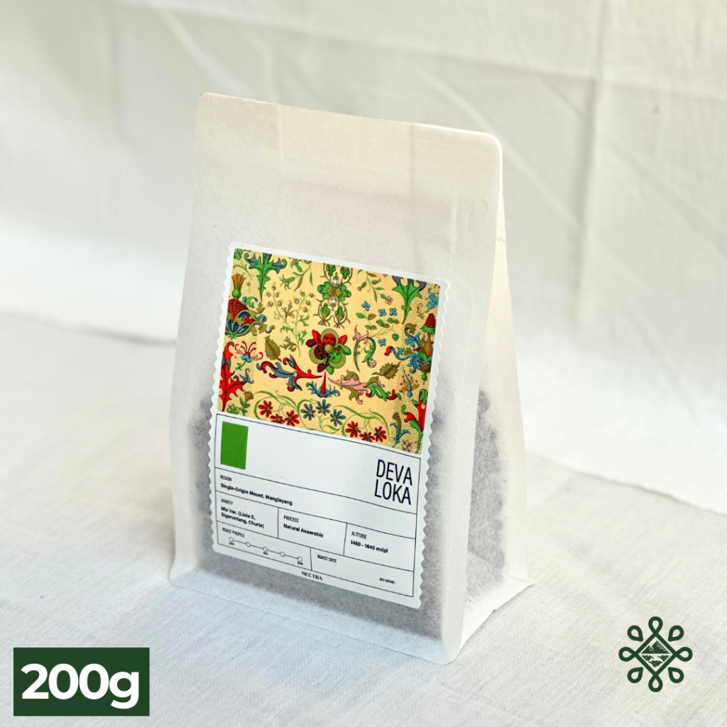

DevaLoka | Natural Anaerobic Manglayang Single Origin Arabica Coffee by Nectra | 200gr