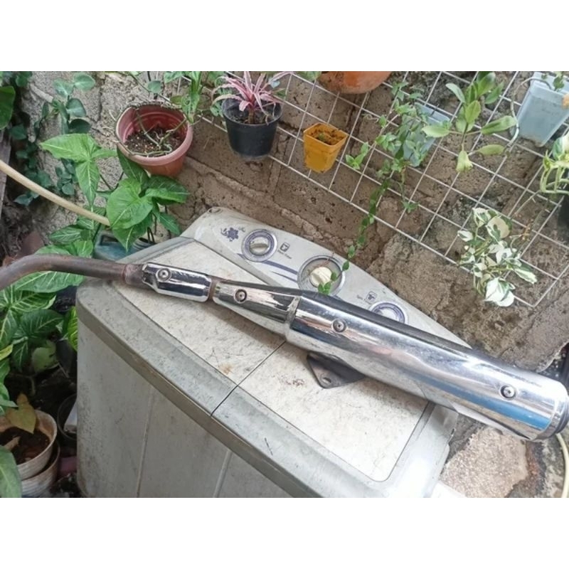 Knalpot mega pro megapro New primus original ori copotan standar bisa cb gl fullsystem fullset tingg