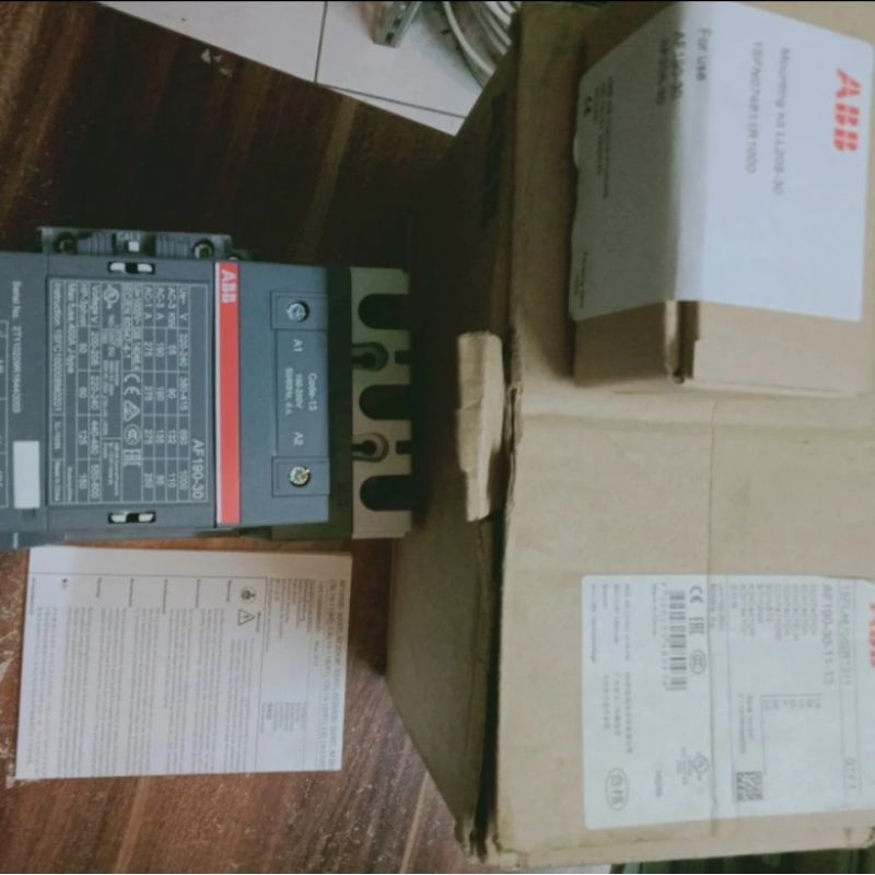 CONTACTOR ABB AF190-30-11-13 100-250V AC/DC ORIGINAL ASLI