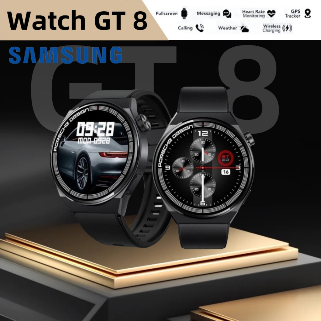 Samsung GT8 Smart Watch 1.5 inch AMOLED Full Screen/Touch Screen[100% Original]