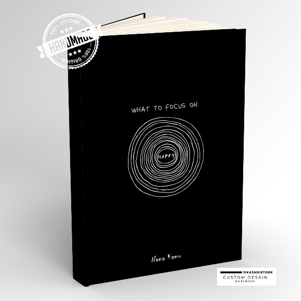 

Notebook Custome NAMA HardCover ukuran A5/ jurnal diary Custome / Buku Catatan Custome