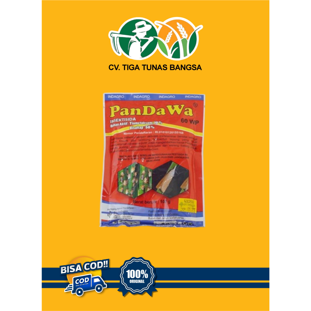 Pandawa 60WP Kemasan 100 Gram Insektisida Pandawa