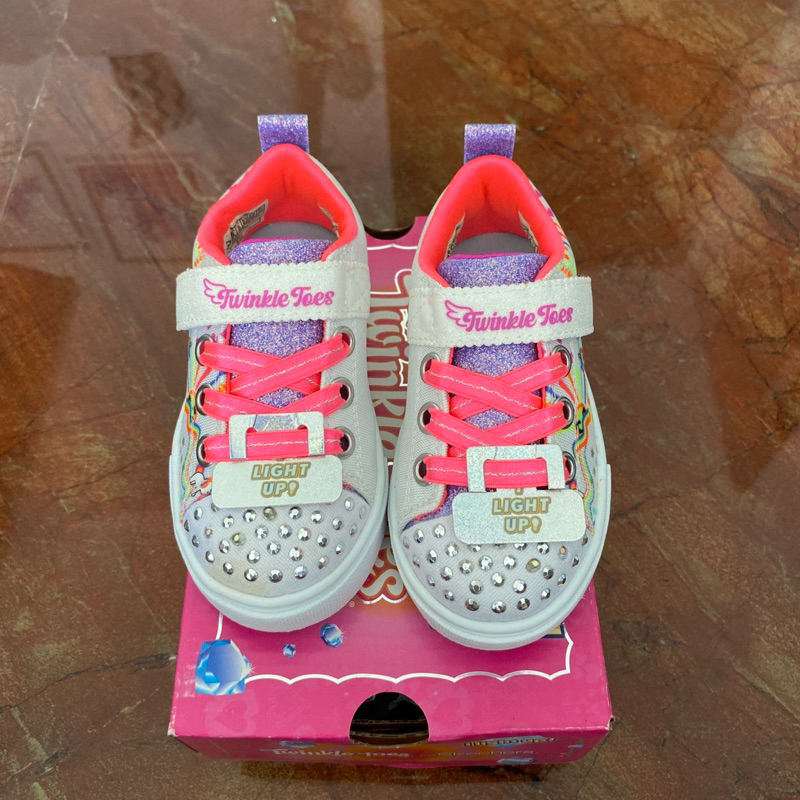 Shoes Baby Skechers Kids twinkle toes lite ligh unicorn sunshine 314802N