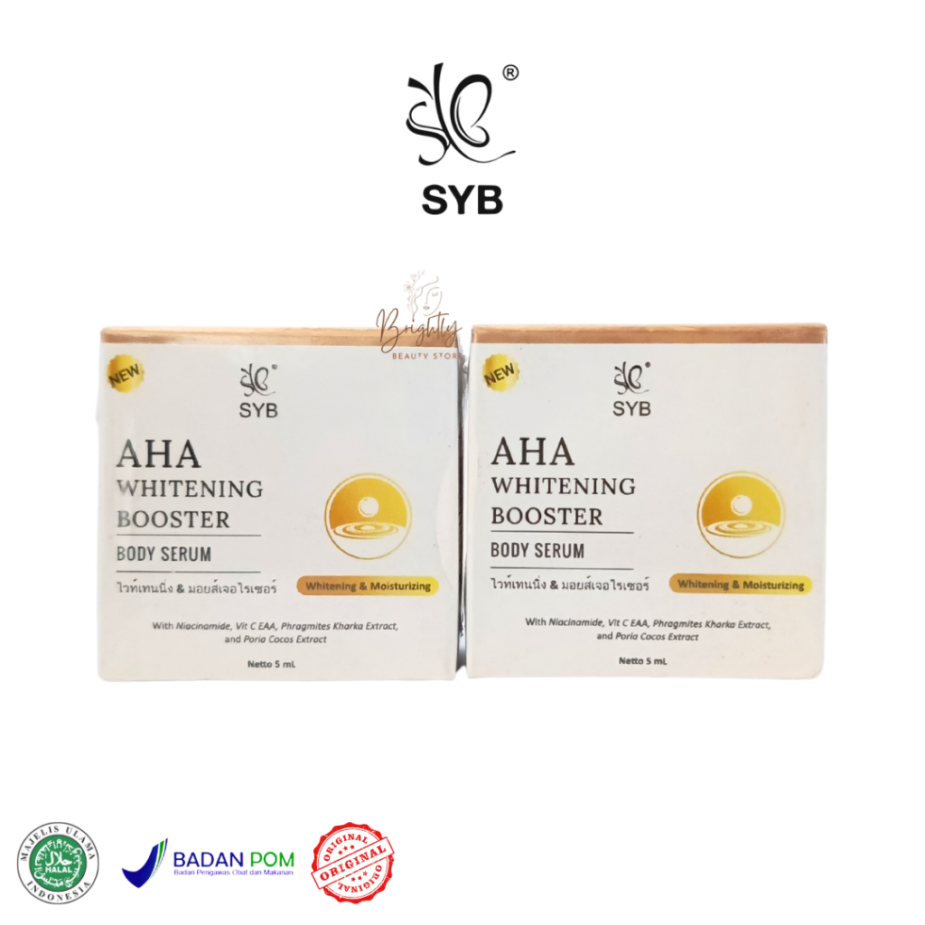 SYB AHA Whitening Booster Body Serum 5ml
