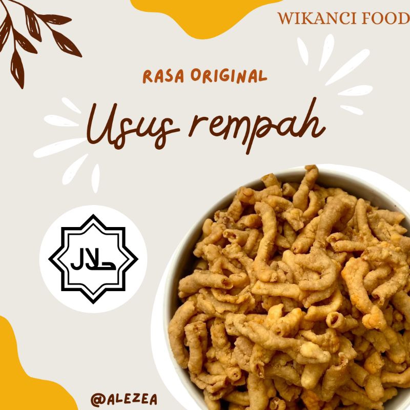 

keripik usus ayam rasa original 250gr-1kg