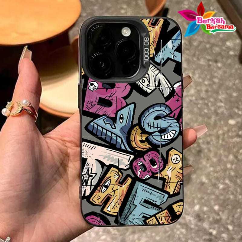 SS987 Premium matte Hard Casing Hp Case Aesthetic Compatible For OPPO A57 2022 A77S A58 A78 5G A58 4