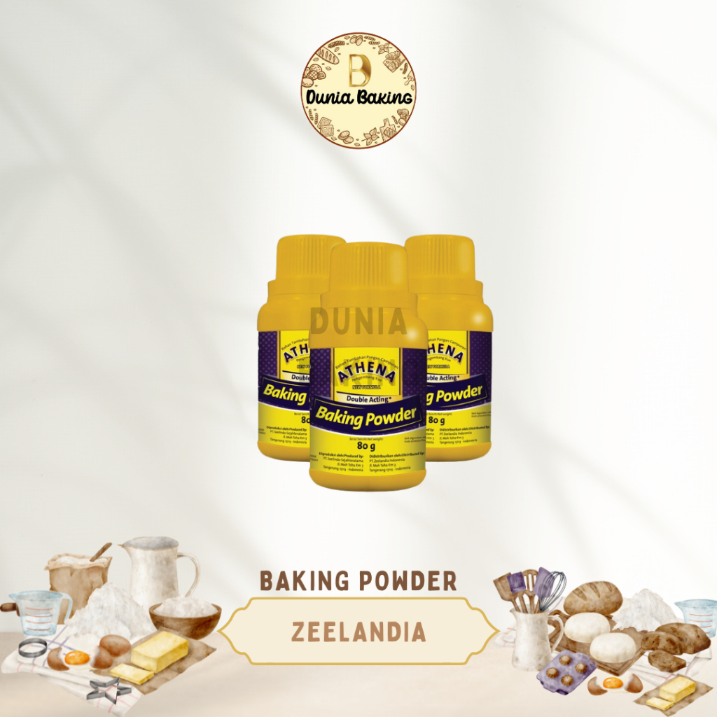 

Athena baking powder 80gr | Baking powder 80gr