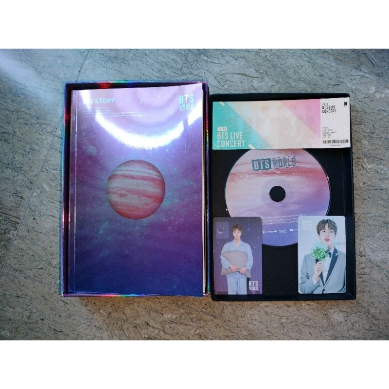 UNSEALED BTS WORLD JIN PHOTOCARD