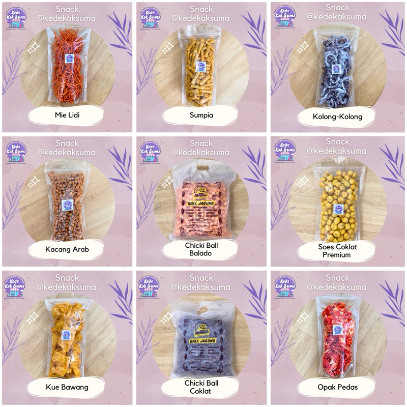 

READY Snack Kering Kede Kak Suma