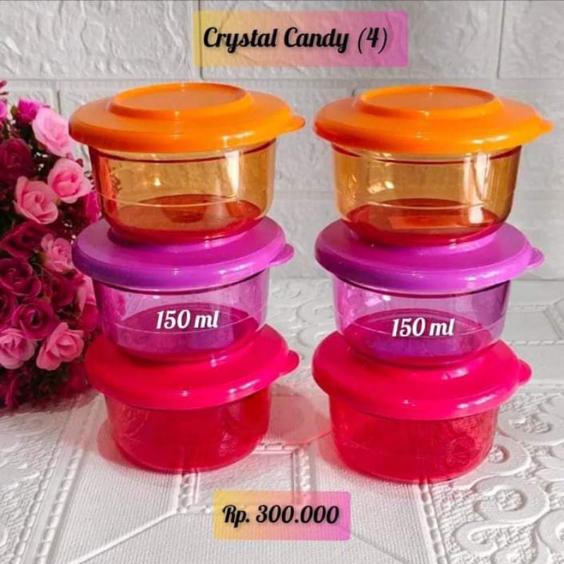 bowl bening TUPPERWARE 200 ml Crystal candy 200 ml