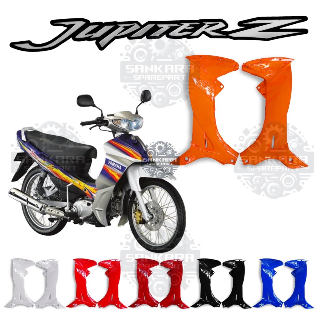 Cover Sayap Dalam Jupiter Z Lama Kepangan Dalam Jupiter Z Lama Merah Biru Hitam Orange Silver