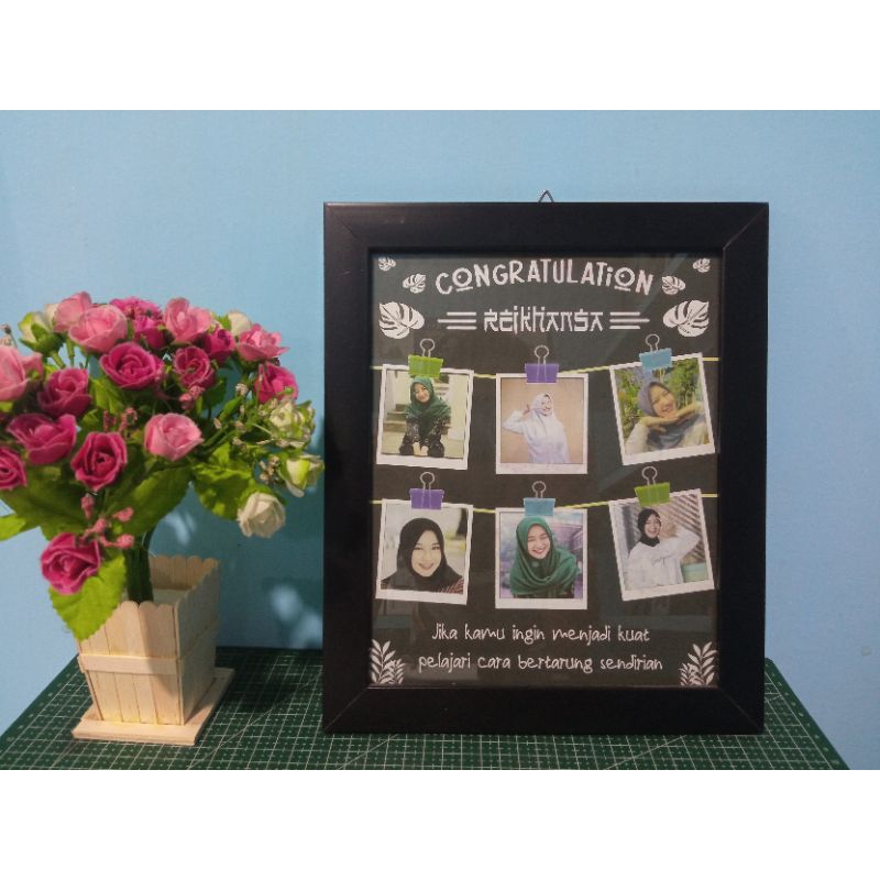 

KADO (1 HARI JADI) ULANG TAHUN CEWE ANNIVERSARY WISUDA CUSTOM FOTO