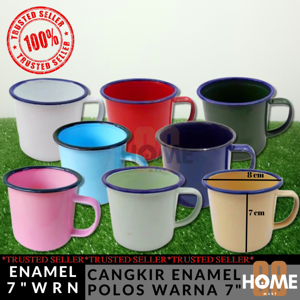 CANGKIR ENAMEL 7CM / CANGKIR JADUL 7CM / CANGKIR SENG 7CM / CANGKIR SENG ENAMEL JADUL 7CM / CANGKIR 