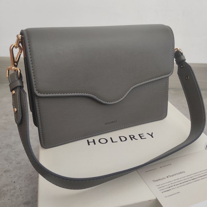 PRELOVED Holdrey Bag Alba Steel Size M Tas Handbag Selempang Wanita