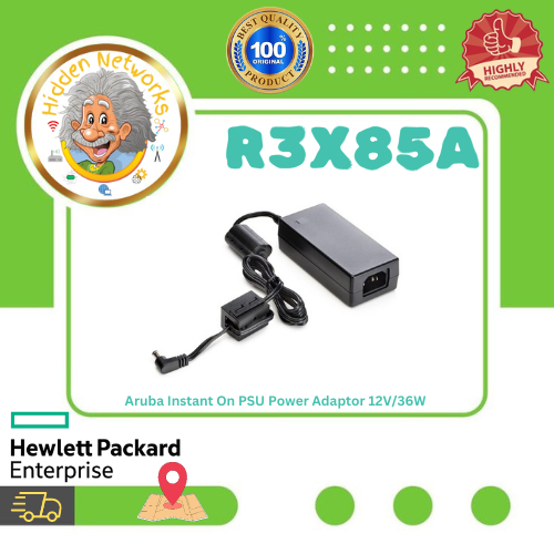 Aruba R3X85A Instant On PSU Power Adaptor 12V/36W R2X01A - R3X85A
