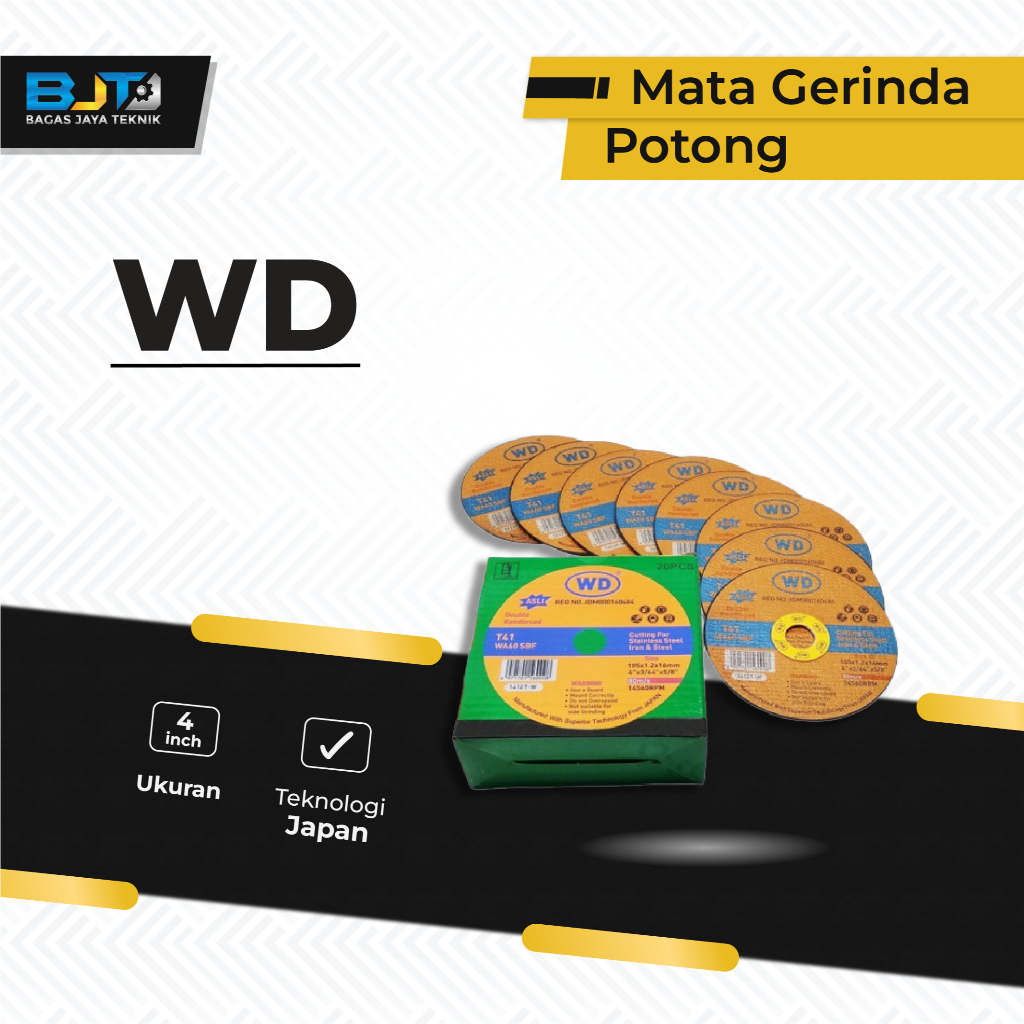 Mata Gerinda Potong/Batu Gerinda Potong WD 4 Inch
