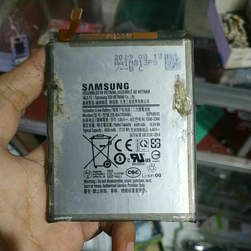 BATERAI BEKAS SAMSUNG A70 BA705