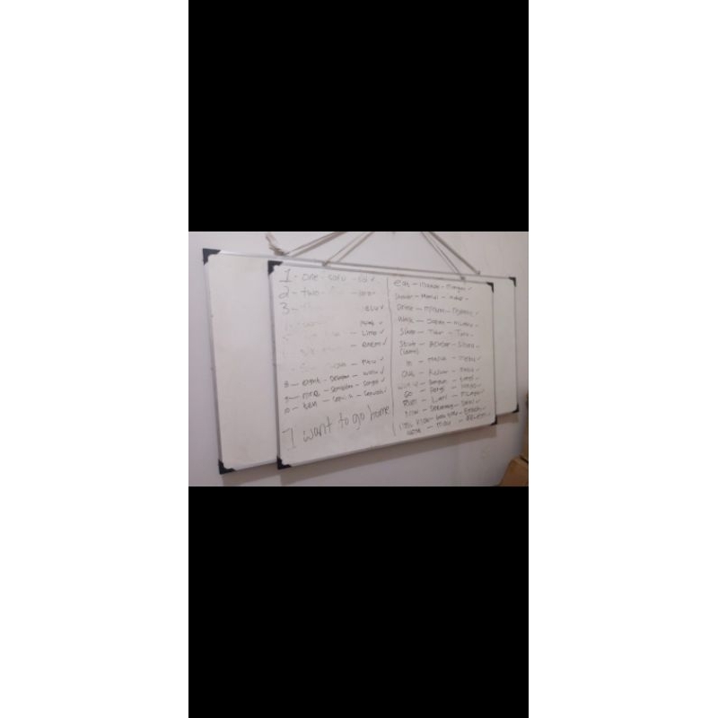 

jual 2 white board p❤️