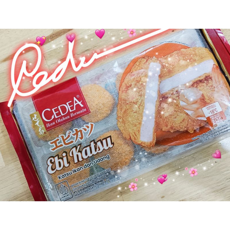 

CEDEA EBI KATSU 216GR/ KATSU IKAN DAN UDANG