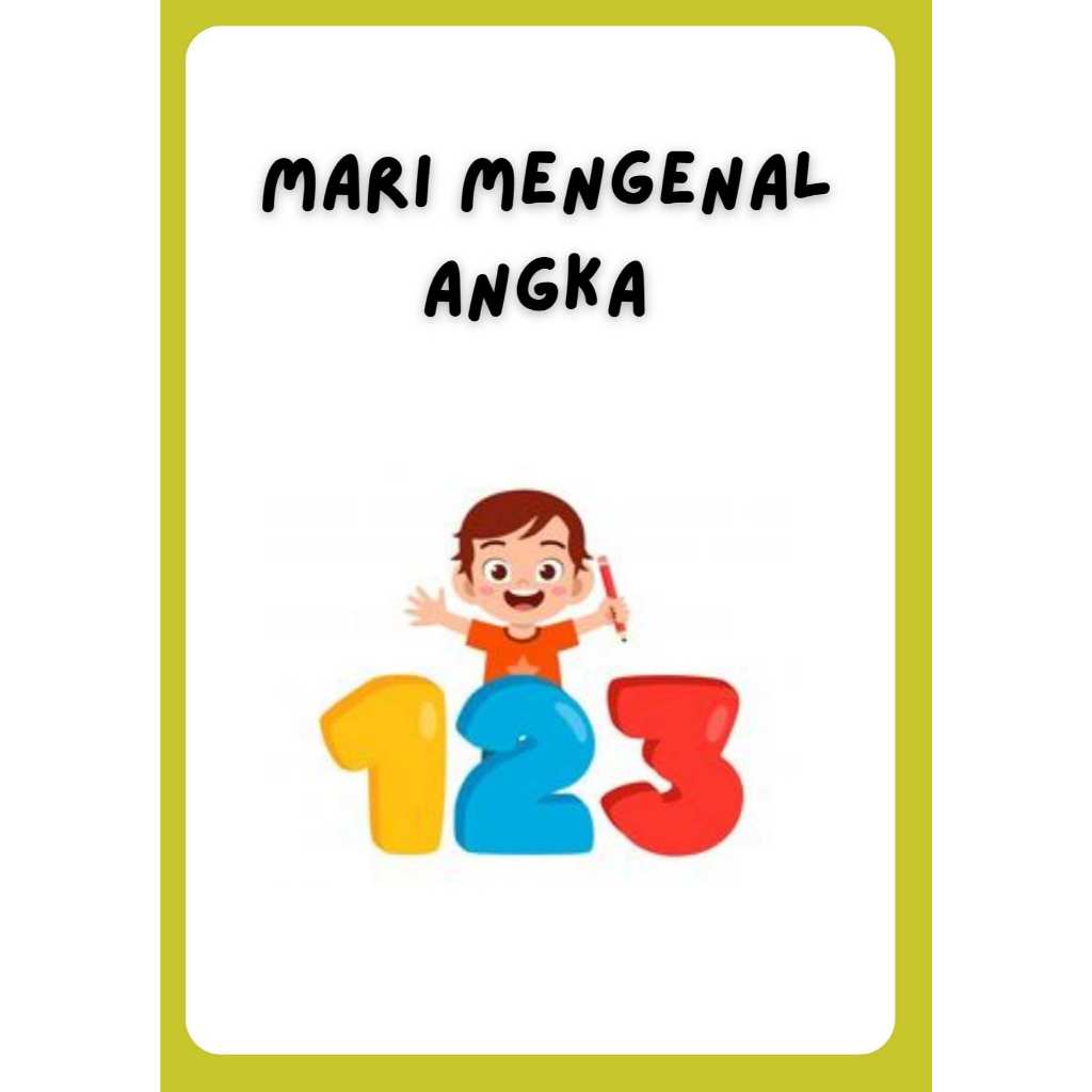 Printable Worksheet (Lembar Kerja) untuk Anak-anak Usia 3 - 6 Tahun